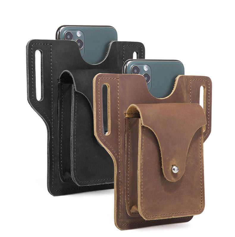 Leather Phone Case Belt for Outdoors