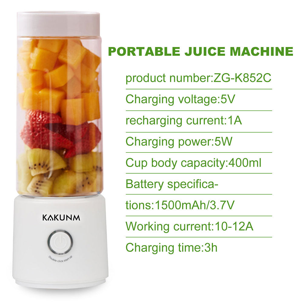 Mini Portable Juicer Orange usb Electric Mixer Fruit Smoothie Blender For Machine Personal Food Processor Maker Juice Extractor