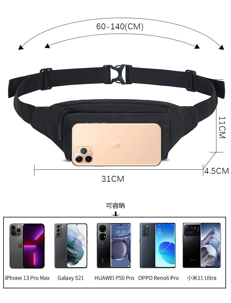 Leisure Waist Pack Nylon Sport Fanny Bags