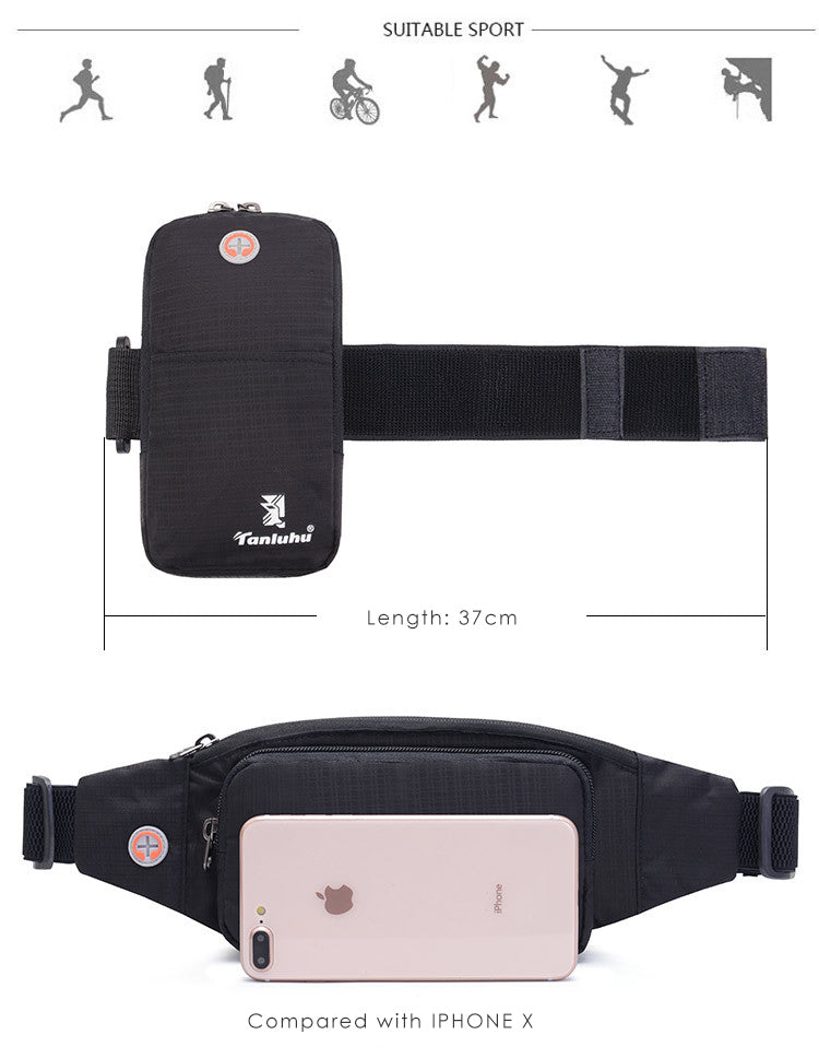 female running arm bag