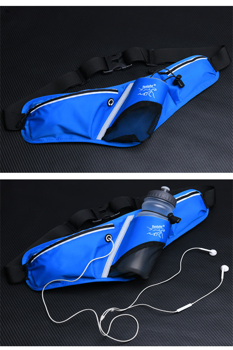 Running Waist Bag Lycra Sports Marathon Bag Outdoor Climbing Hiking Kettle Bag