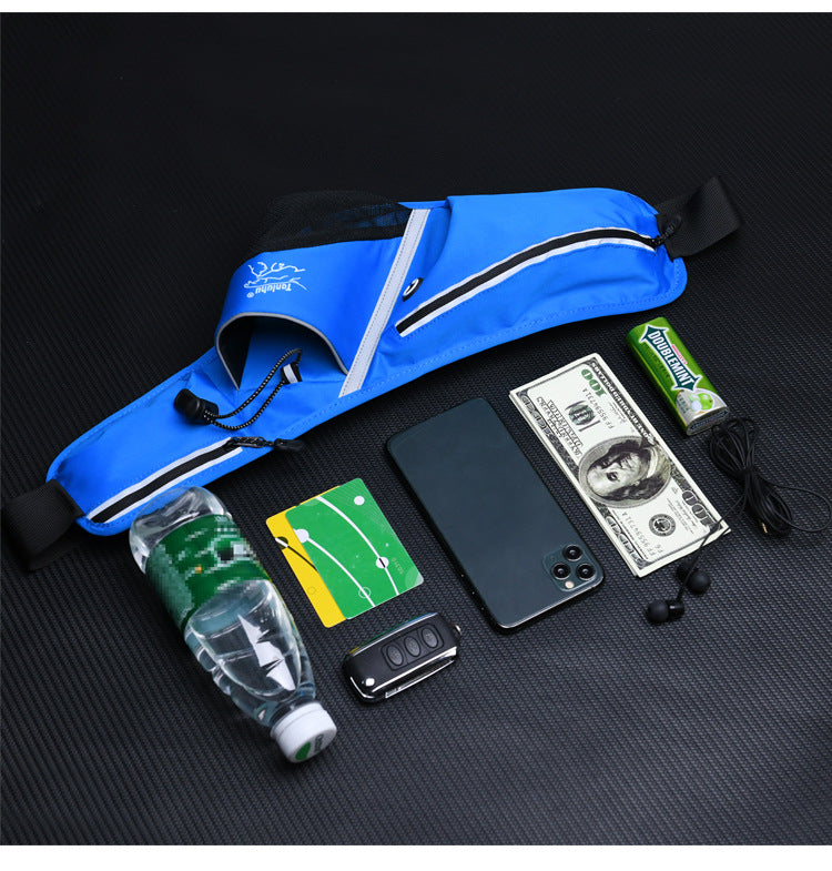 Running Waist Bag Lycra Sports Marathon Bag Outdoor Climbing Hiking Kettle Bag