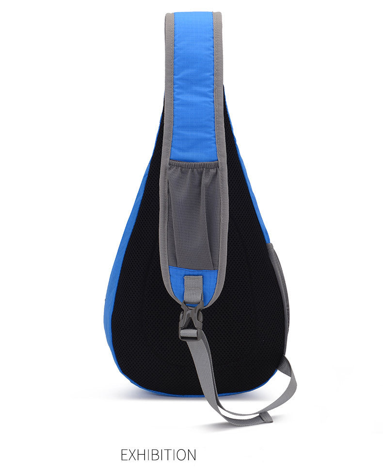 Nylon Sports Bag Men Women Chest Bag Outdoor Climbing Hiking Bag