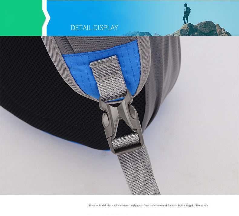 Nylon Sports Bag Men Women Chest Bag Outdoor Climbing Hiking Bag