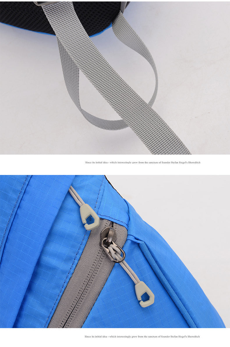 Nylon Sports Bag Men Women Chest Bag Outdoor Climbing Hiking Bag