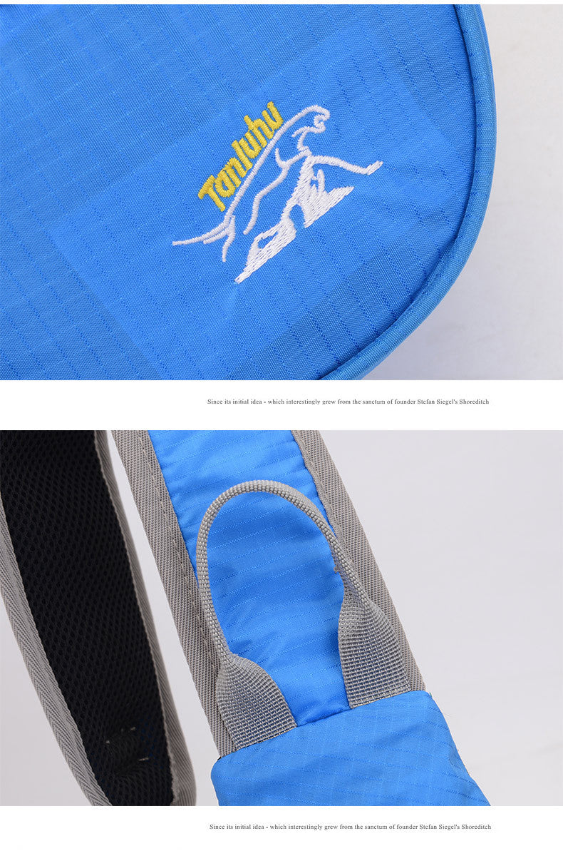 Nylon Sports Bag Men Women Chest Bag Outdoor Climbing Hiking Bag
