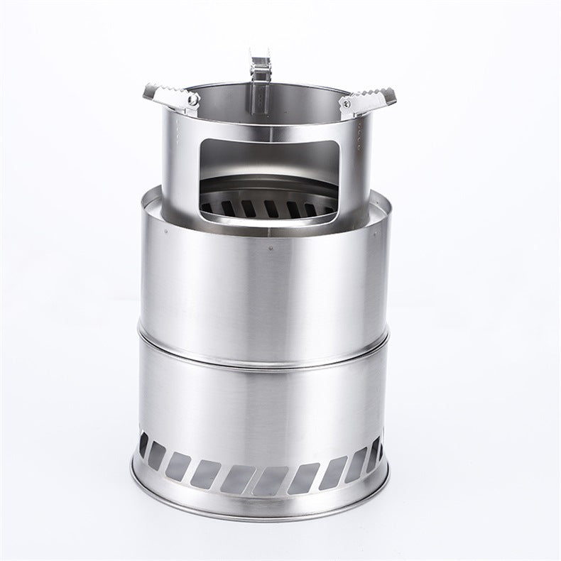 Outdoor Camping Furnace Portable Camping Stove for Barbecue