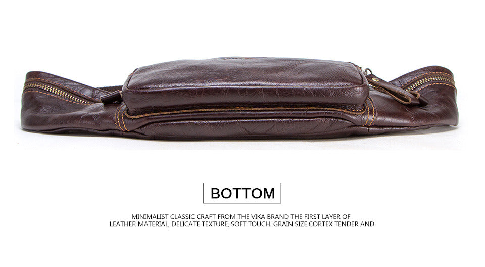 Classic Leather Fanny Pack