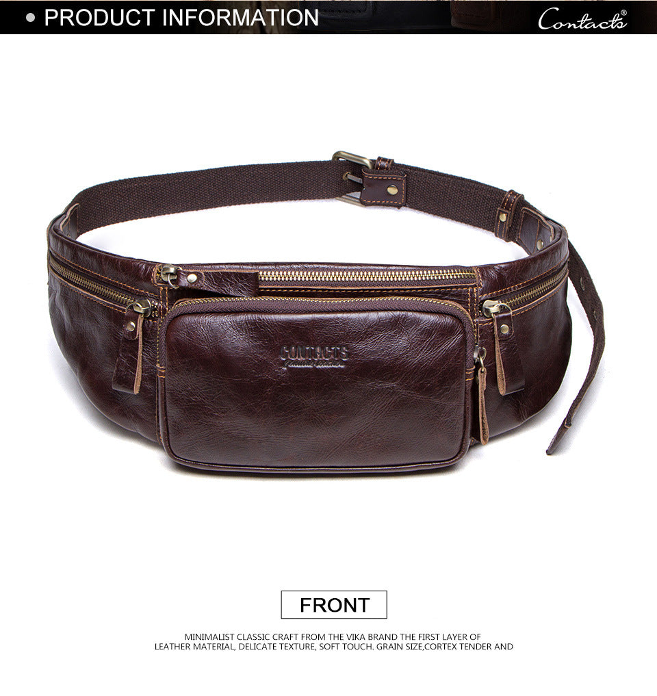 Classic Leather Fanny Pack