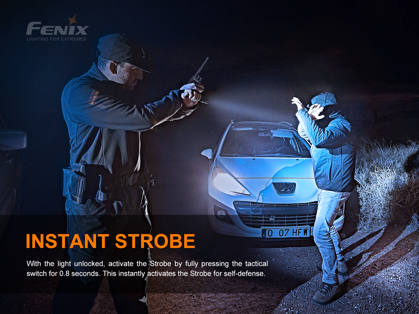Fenix Tactical Flashlight PD36 Tac