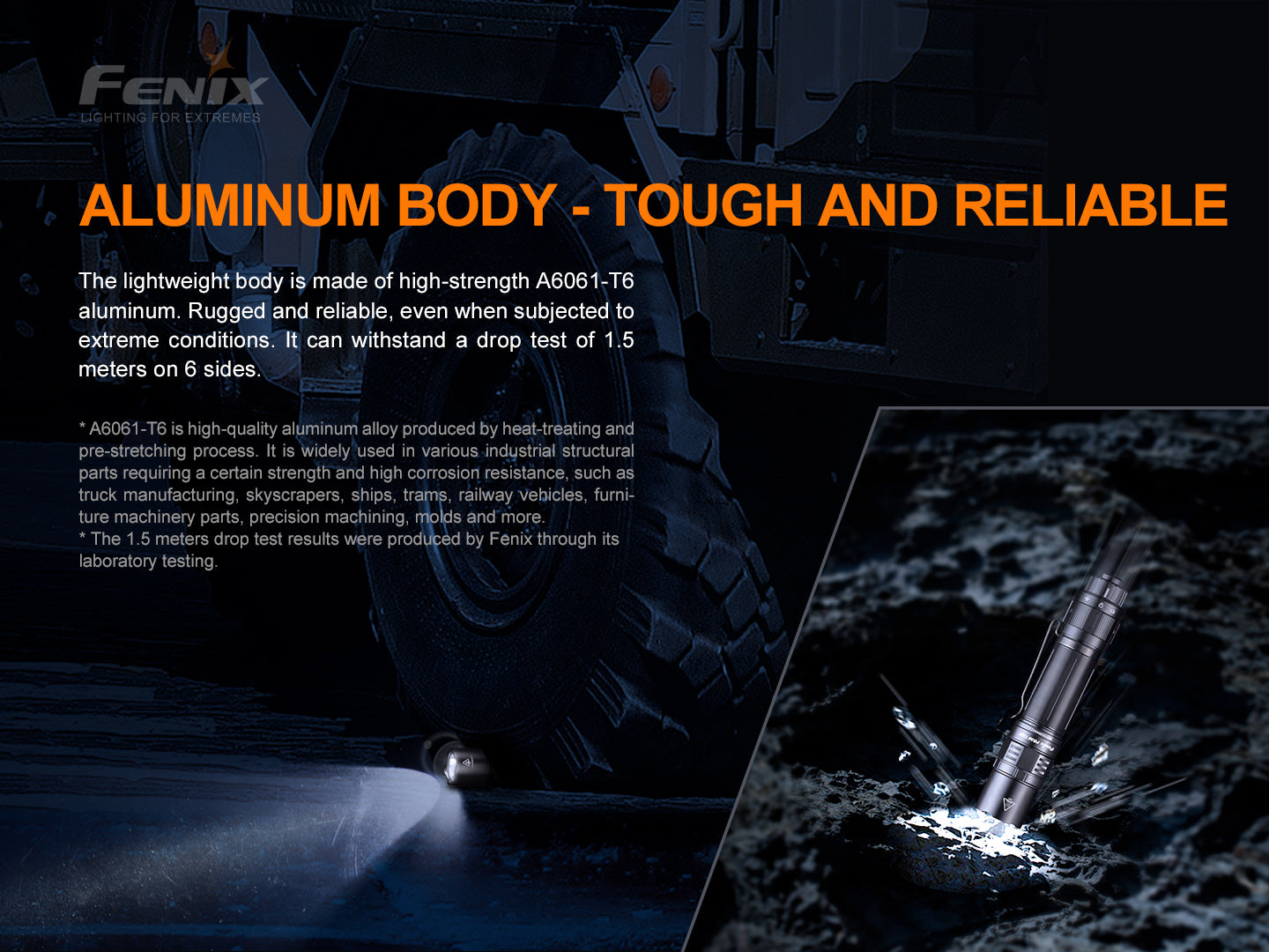 Fenix Tactical Flashlight PD36 Tac