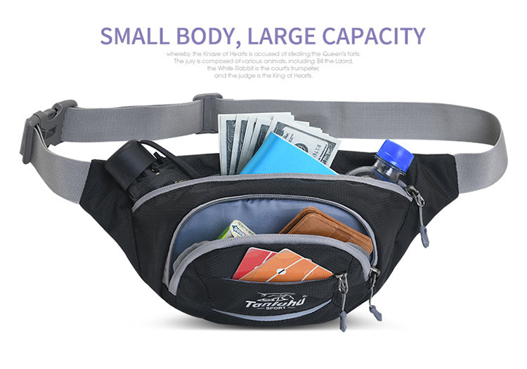 Wautton Outdoor Fanny Pack Bum Bag Water Resistant