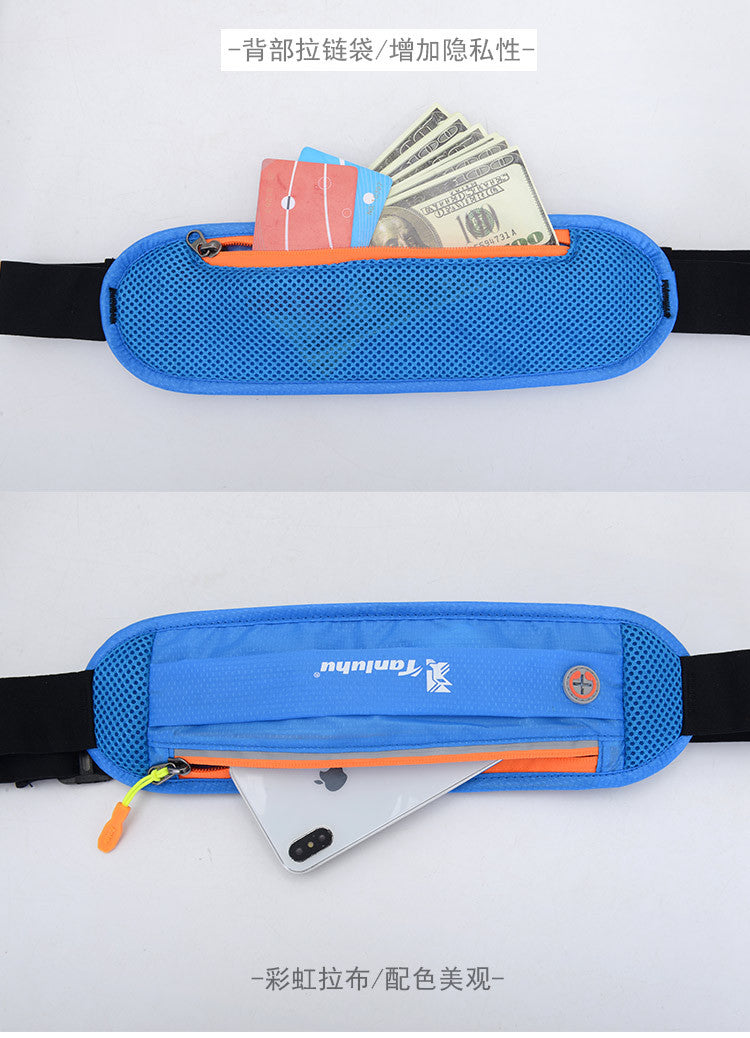 BIg capactiy blue bumbag