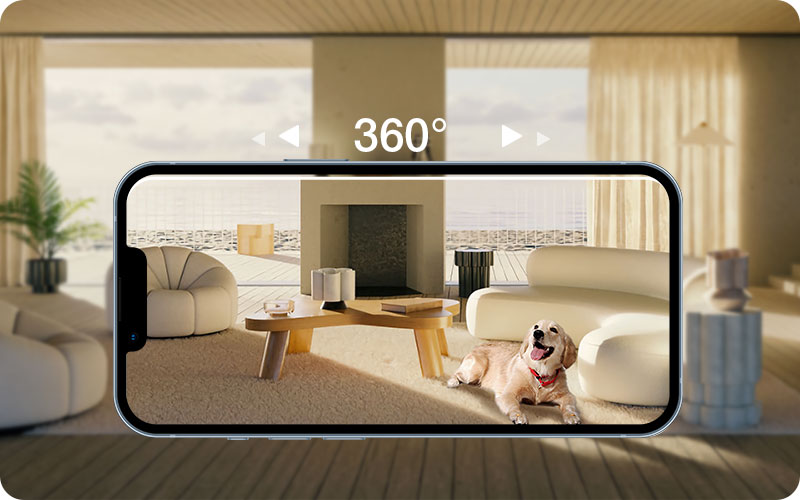 Dokoo Pet Dog Camera Treat Dispenser 360° view with 2k hd camera