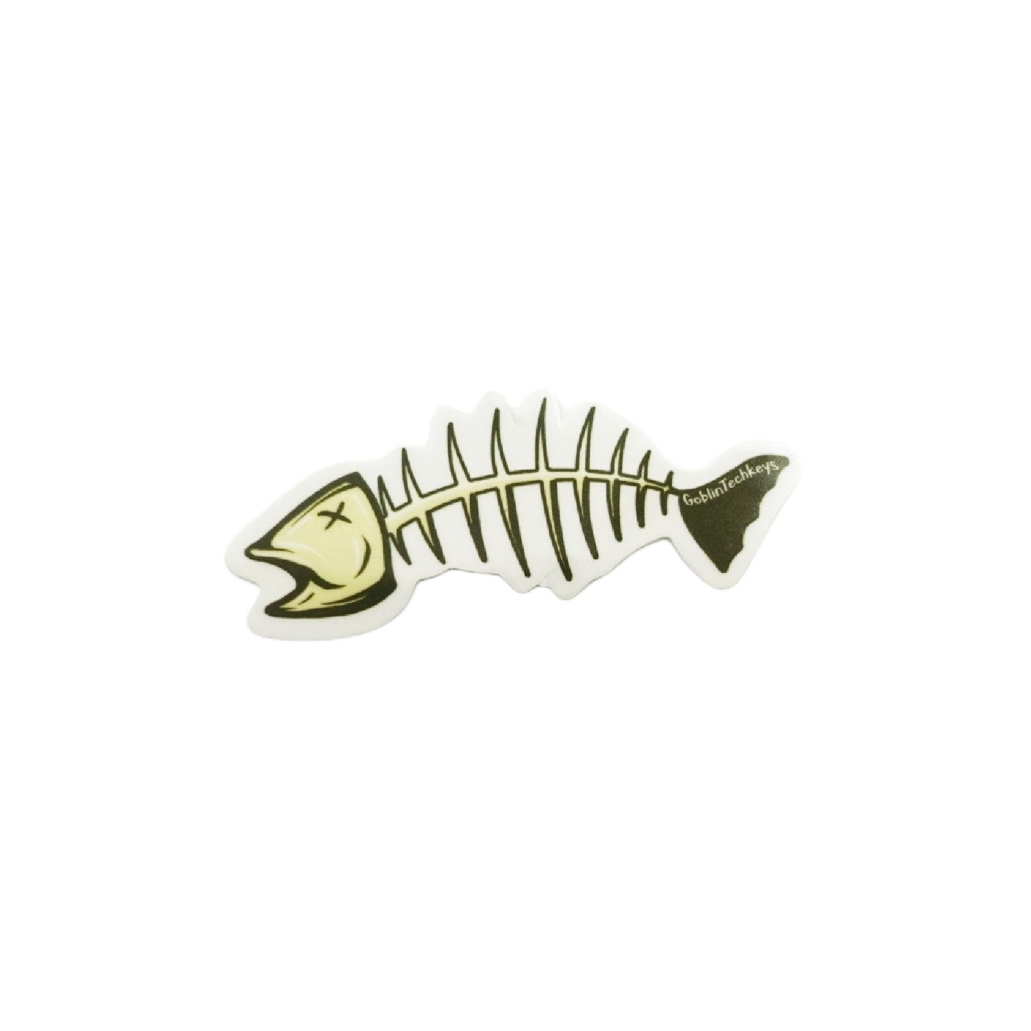 Goblintechkeys Fishbones Sticker (2pcs)