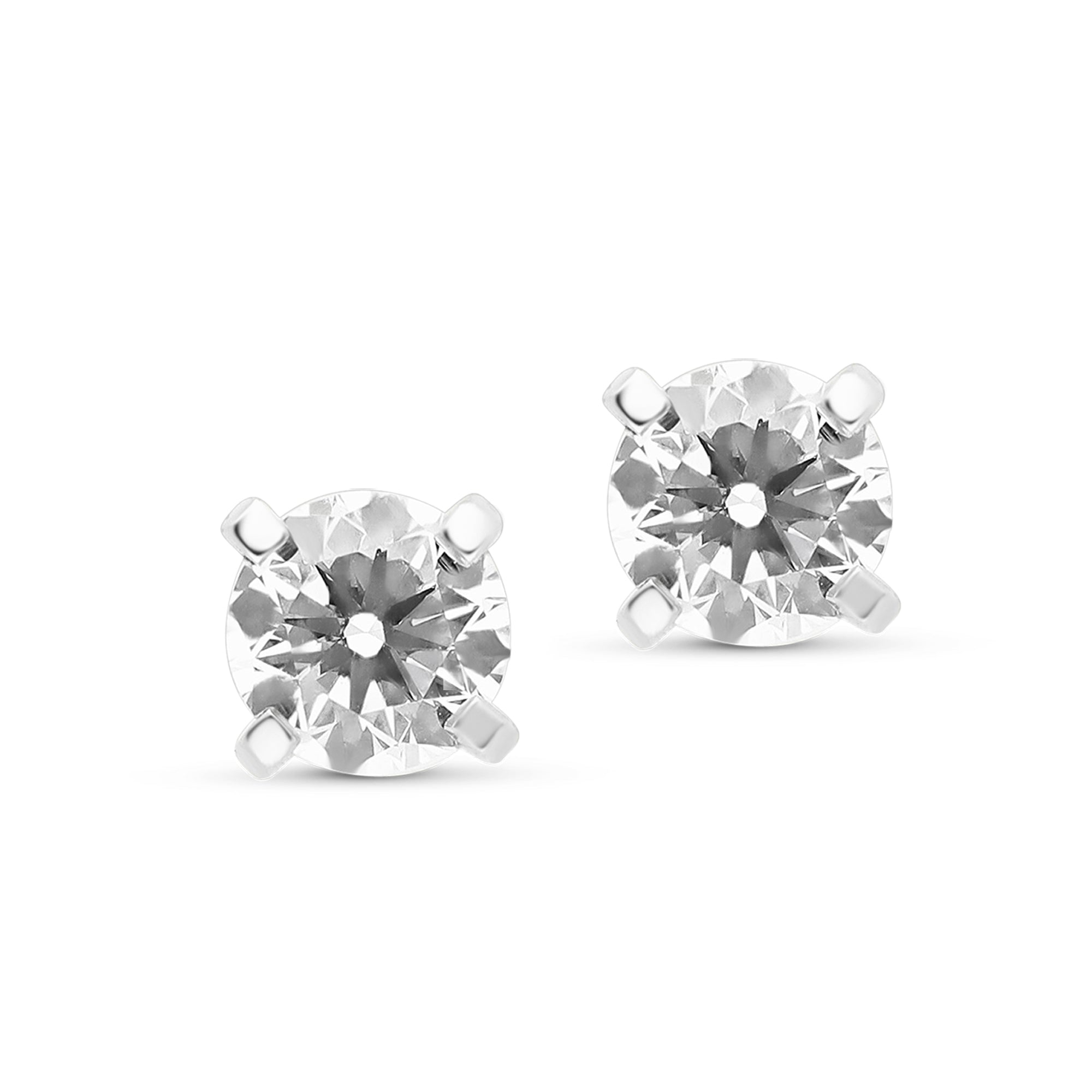 Classic Diamond Studs - 0.8 Carat