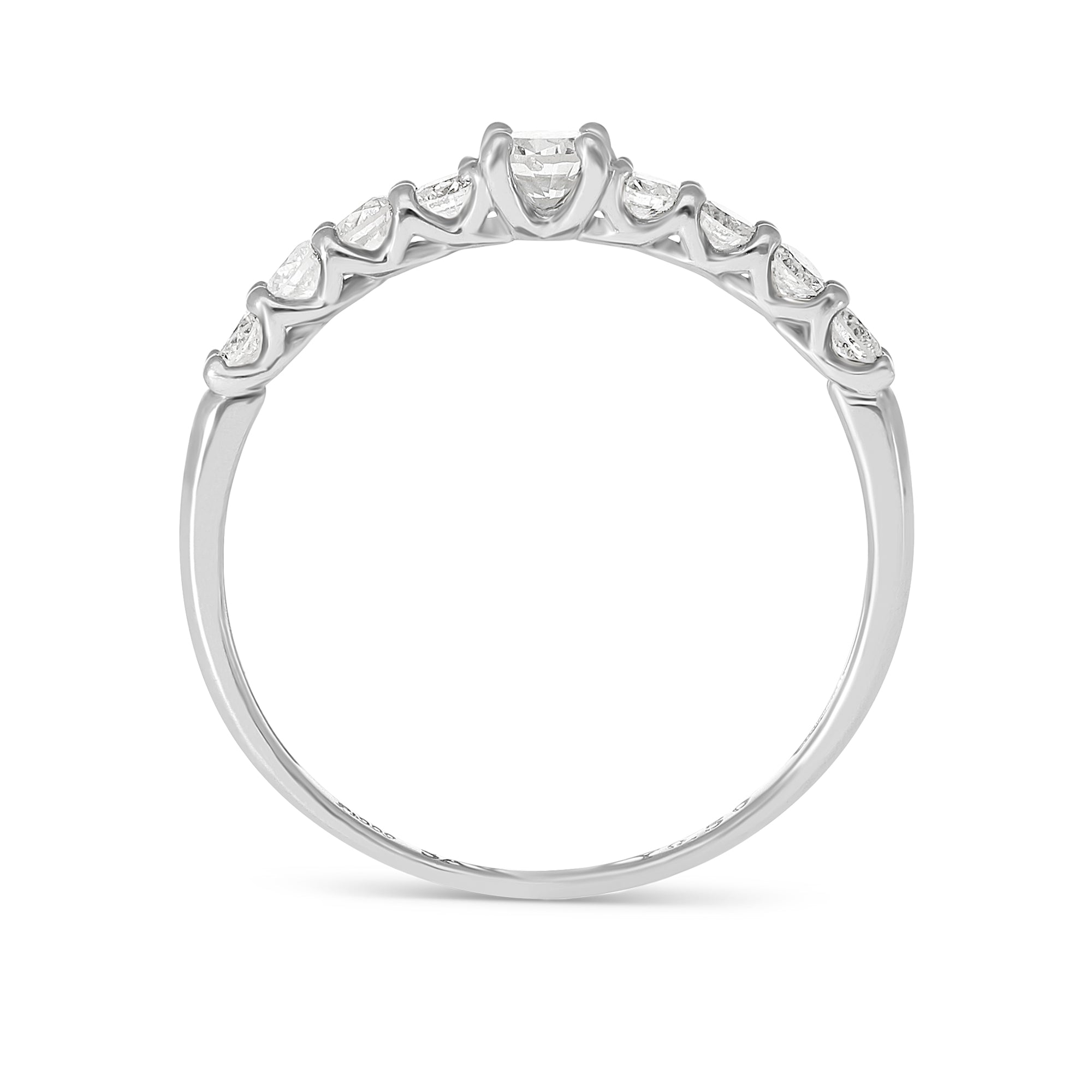 Half Eternity Diamond Ring