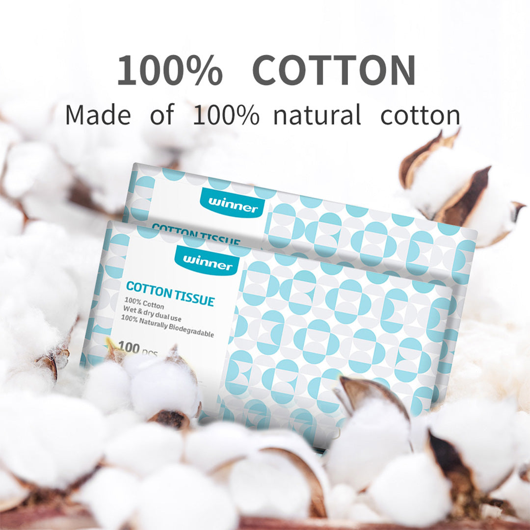 Winner dry cotton tissue