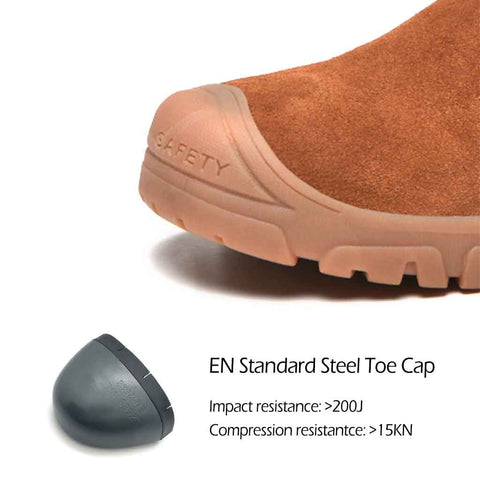 men's Steel Toe Chelsea Boots