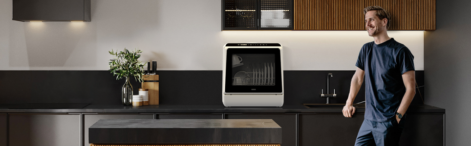 Countertop dishwasher