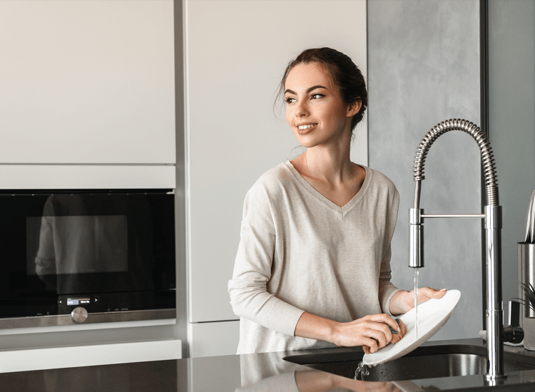 Countertop dishwasher