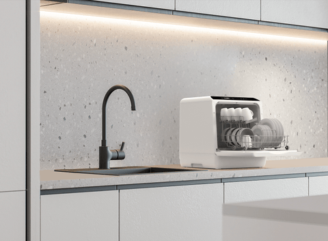 Countertop dishwasher