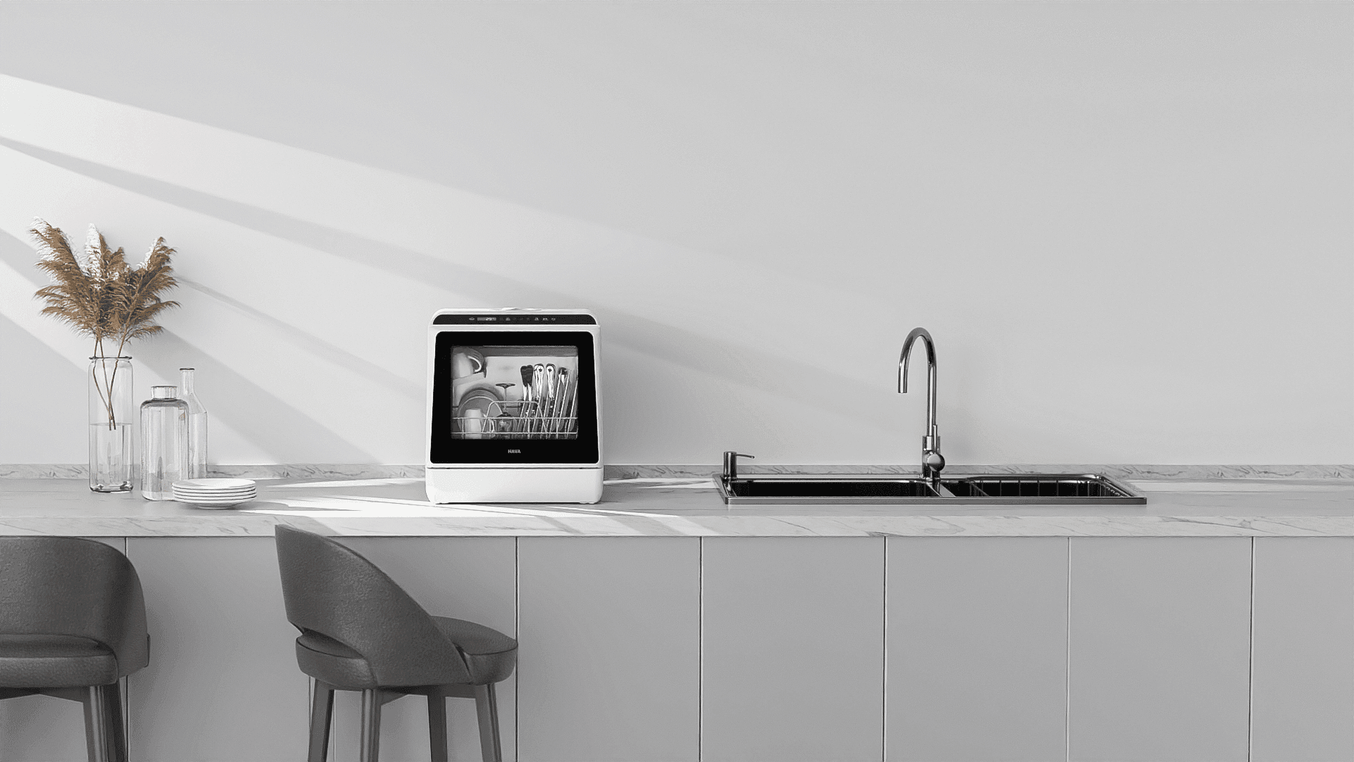 countertop dishwasher video