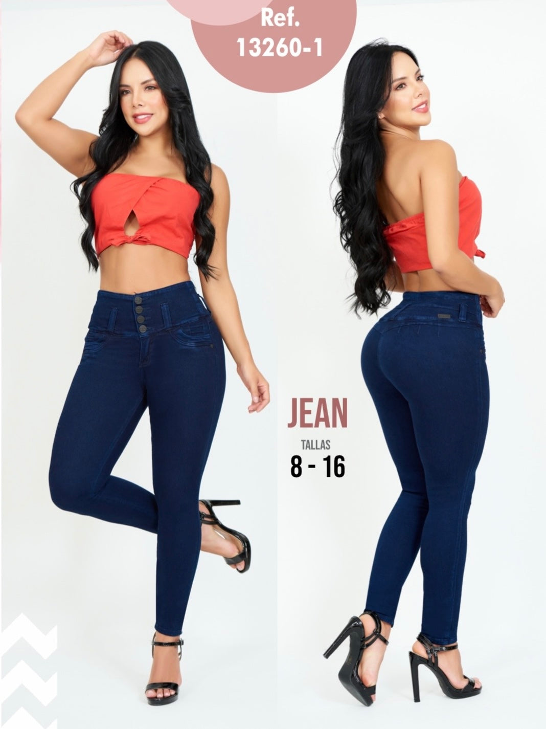 Colombian Push up Jean 13260