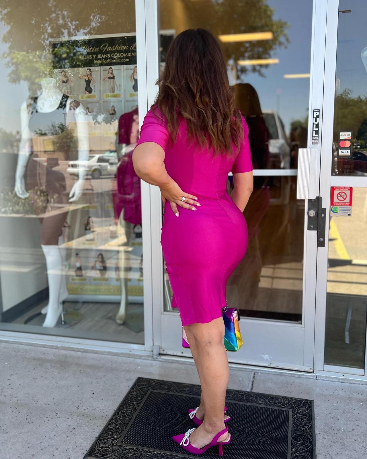 Fuchsia Dress