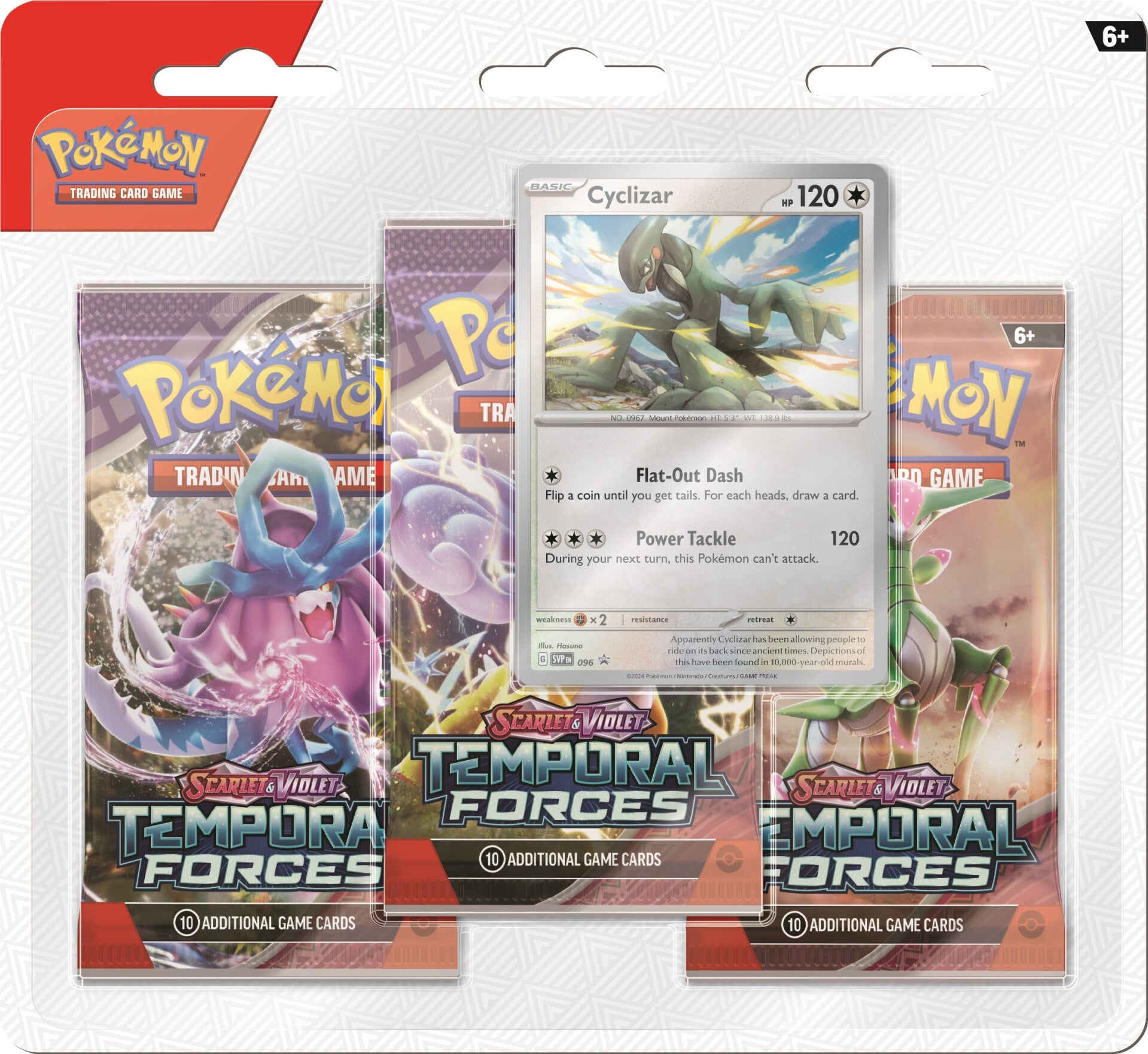 Pokemon TCG: Temporal Forces 3 Booster Blister