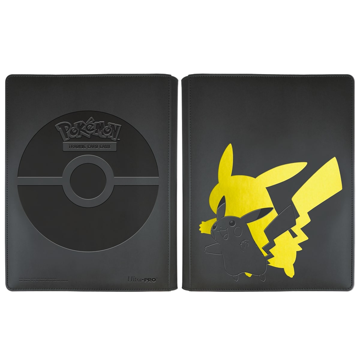 Ultra Pro Zippered PRO Binder 9 Pocket Pokemon Elite Series Pikachu