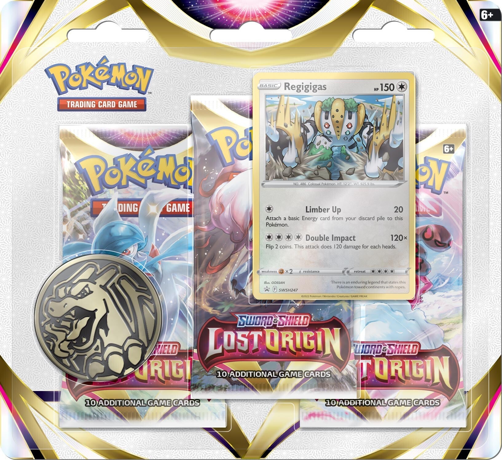 Sword & Shield Lost Origin 3 Booster Blister