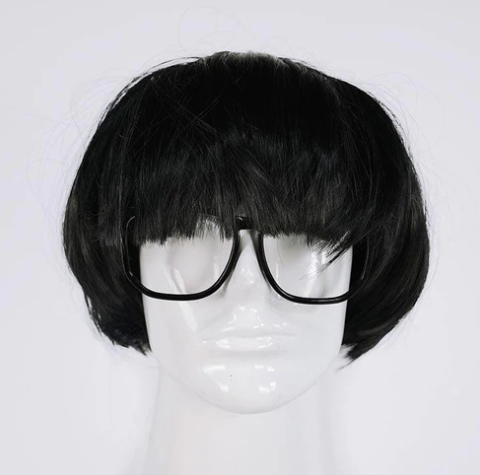 Black Mushroom Cosplay Wig