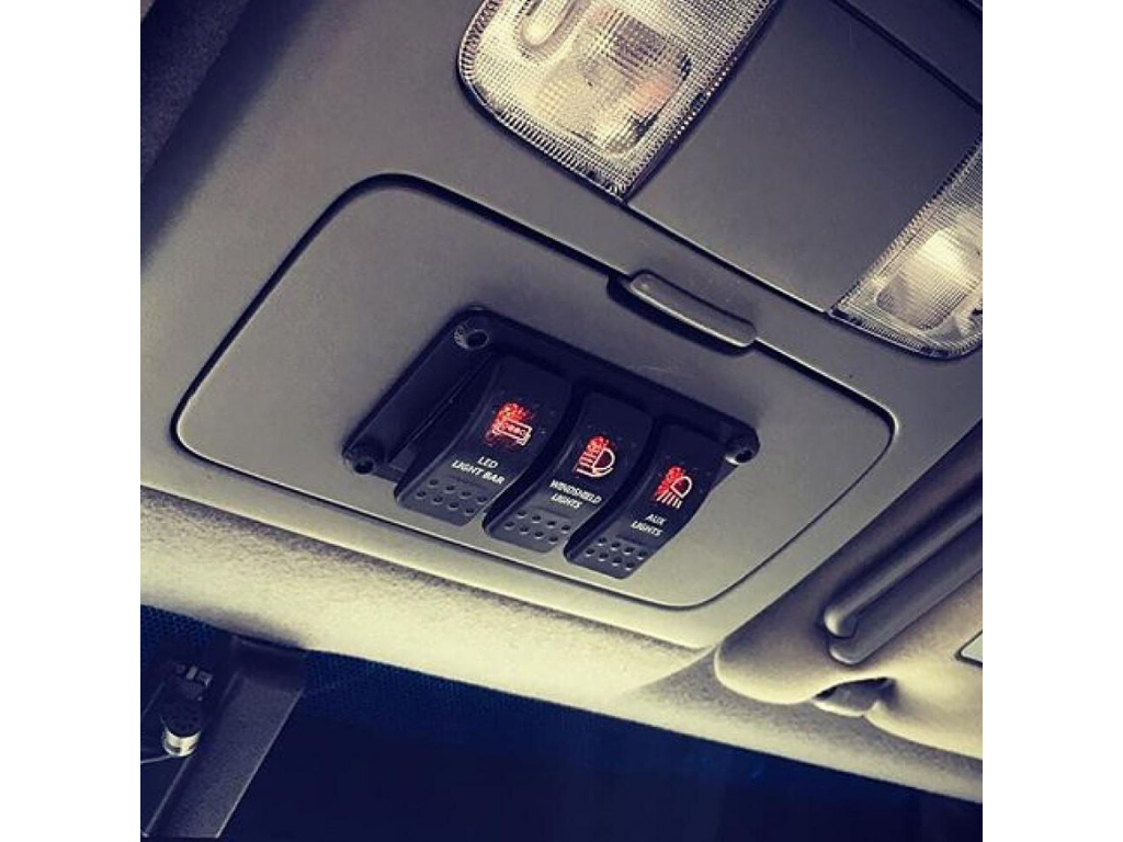 Cali Raise LED 2016-2022 Toyota Tacoma Rocker Switch Panel (3)