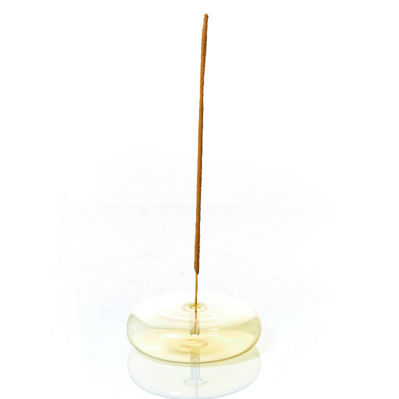 Dimple Glass Incense Holder