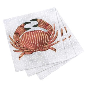 Crab Paper Cocktail Napkins
