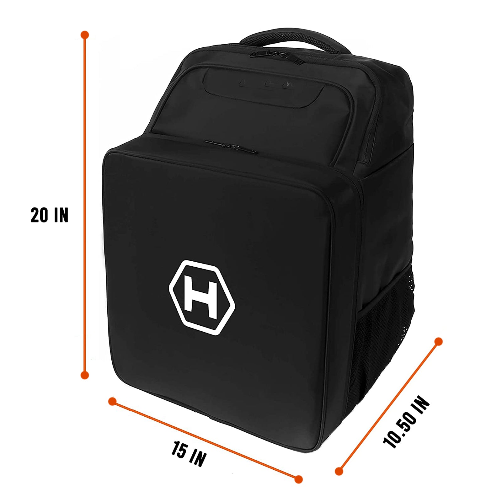 Drone Backpack for Yuneec Typhoon H, Typhoon H PLUS, Typhoon H3, H520 and H520E Portable Adjustable Straps Shoulder Carrying Case Bag Lightweight Shockproof Waterproof