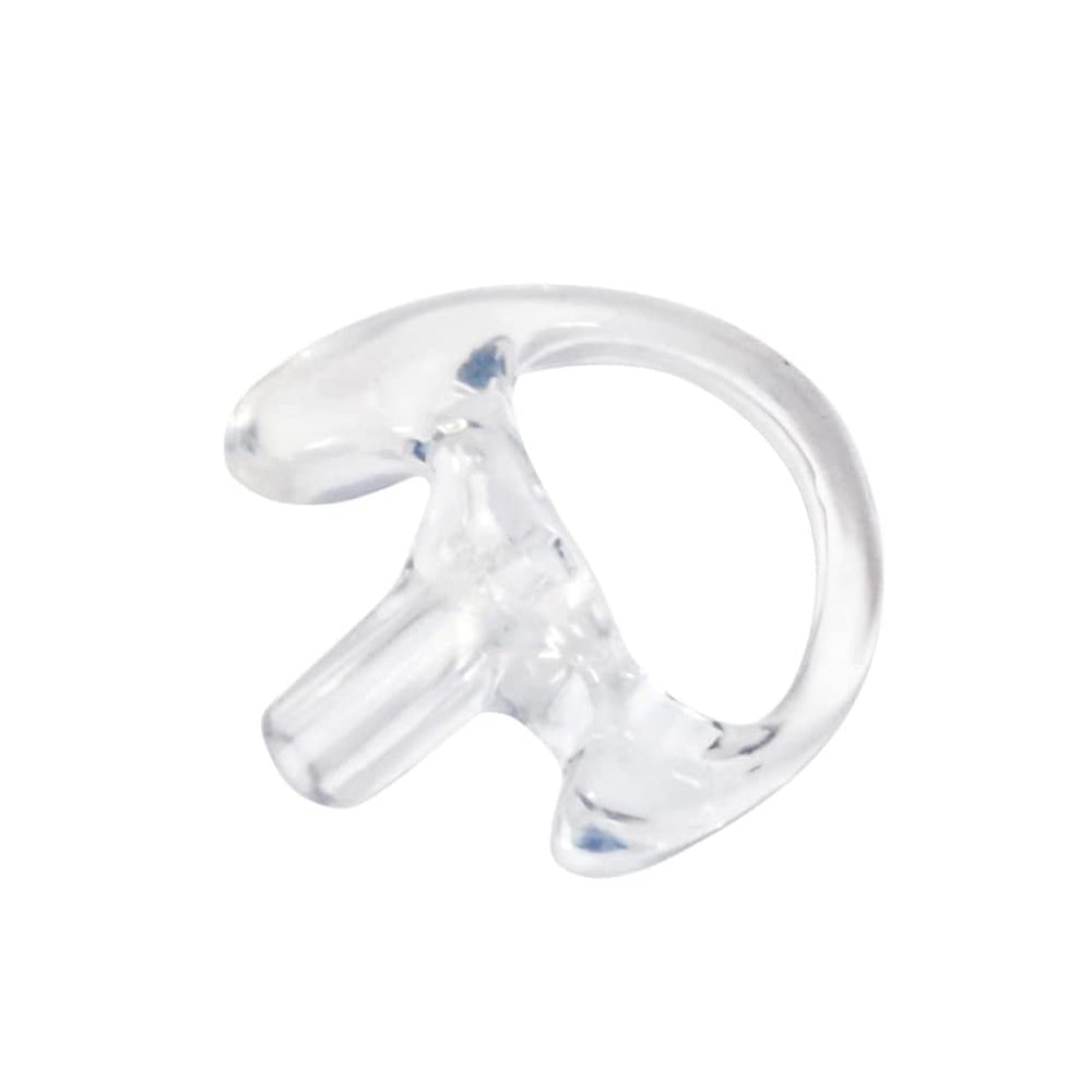 Clear RIGHT Medium Replacement Earmold Earbud for Two-Way Radios