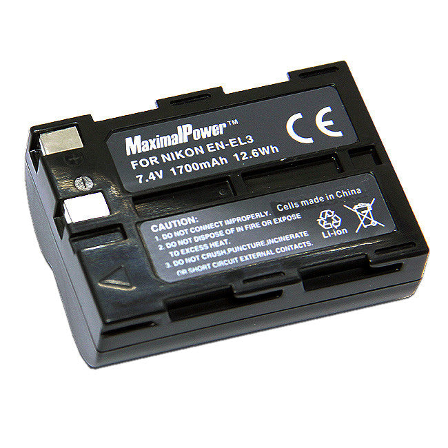 Camera Battery For Nikon EN-EL3 EN-EL3A