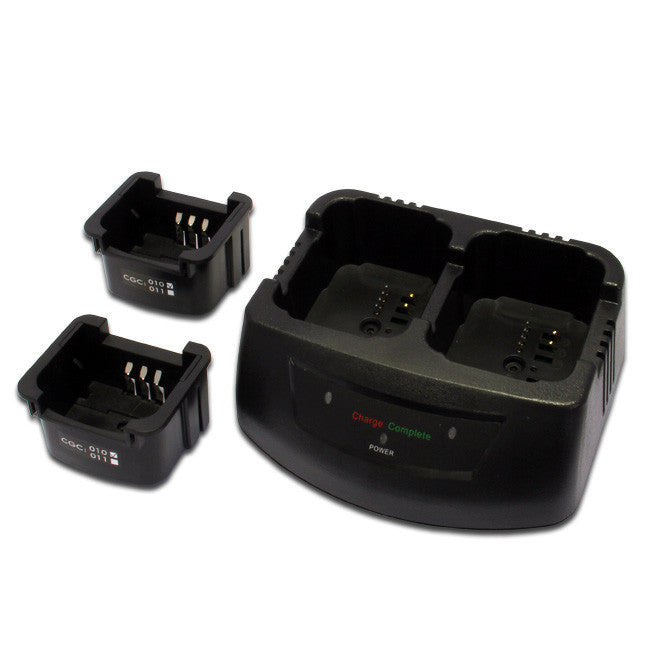 Two-Way Radio Dual Charger for MOTOROLA  PMNN4065, PMNN4066, PMNN4066A