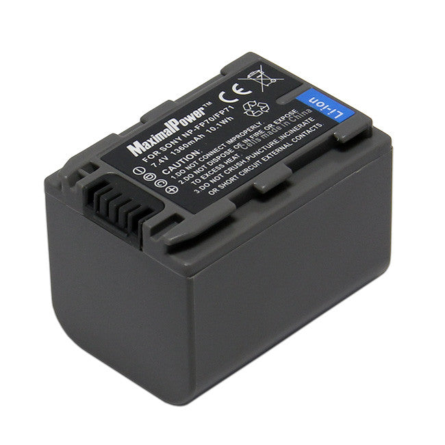 Camcorder Battery For SONY NP-FP70 NP-FP71