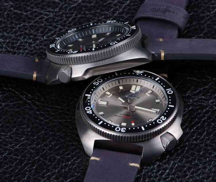 new arrival heimdallr titanium 6105 turtle dive watch