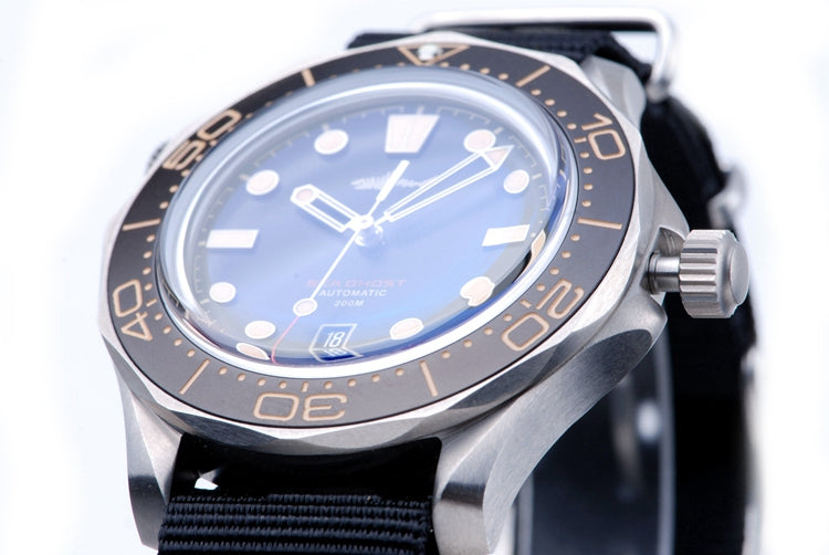 Heimdallr Titanium Sea Ghost NTTD dive watch white