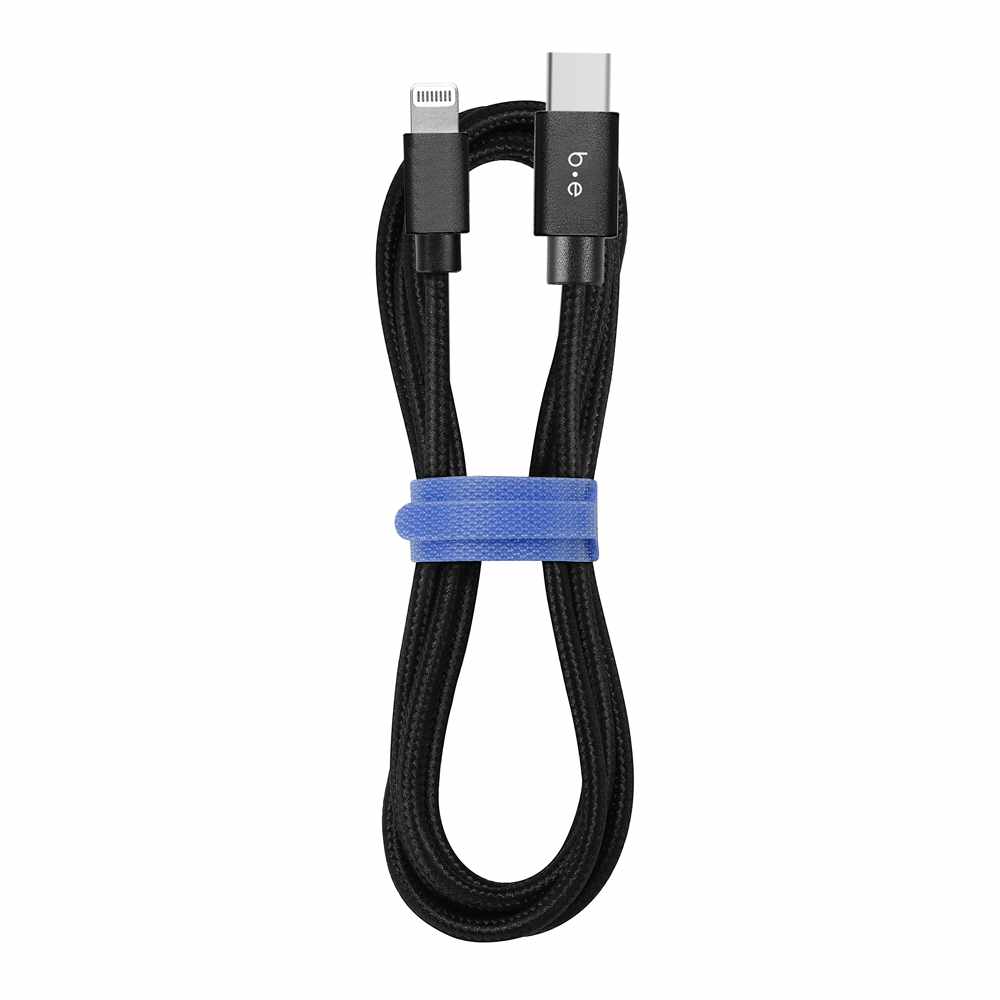 Blu Element Braided USB-C to Lightning Cable 6ft