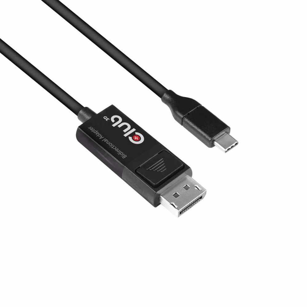 Club3D USB -C to DP 1.4 8K60Hz HDR 5.9ft Cable