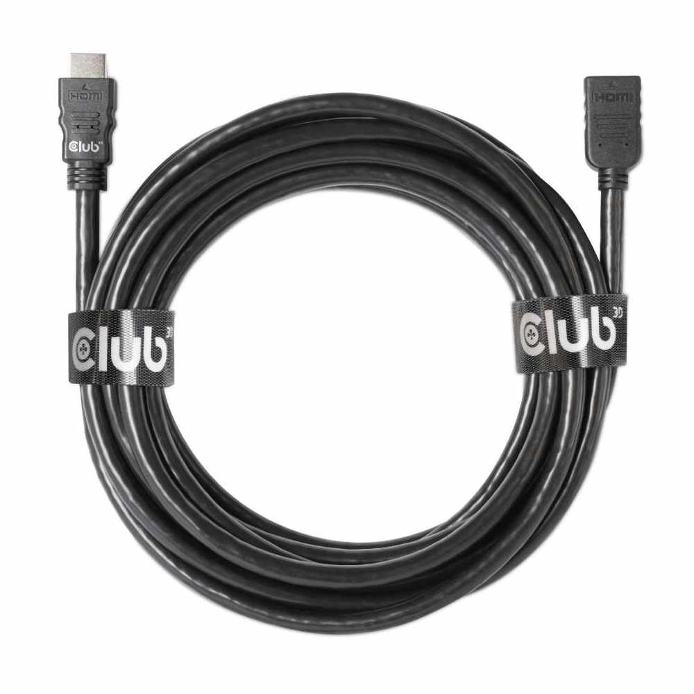 Club3D CAC1325 High Speed HDMI 4K60HZ Extension Cable 5m/16.4ft M/F 26 AWG