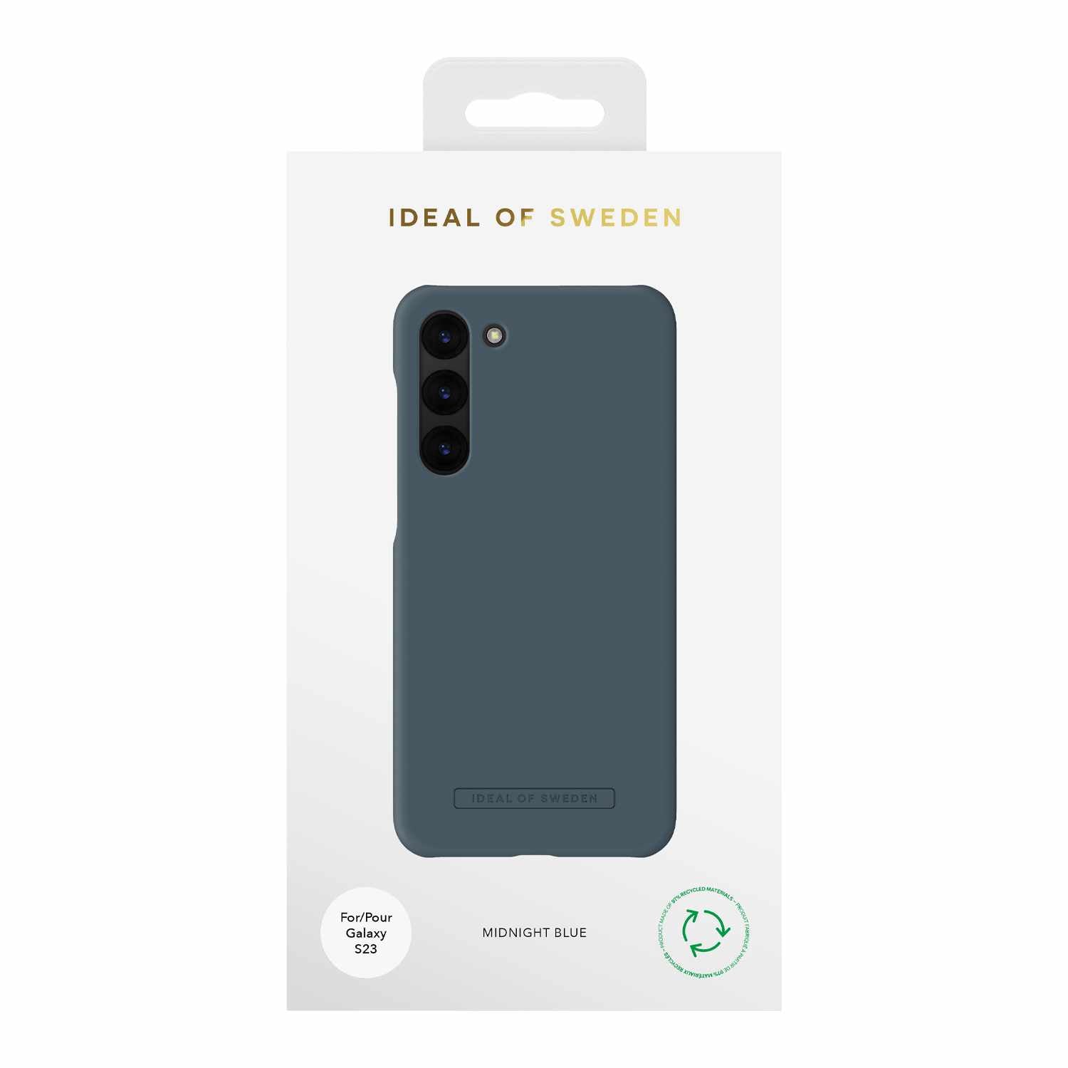 Ideal of Sweden Seamless Fashion Case Galaxy S23 Midnight Blue