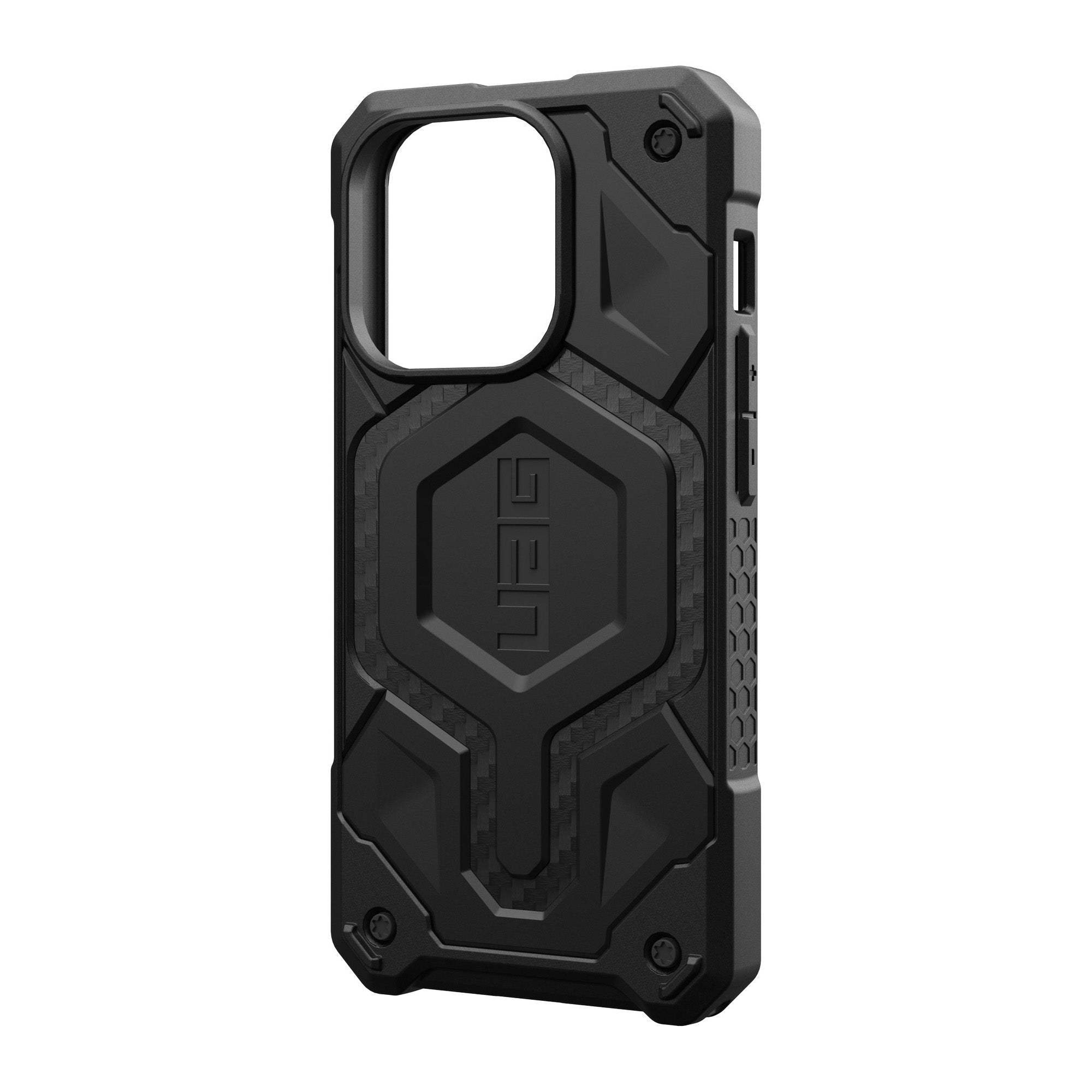 UAG Monarch Pro MagSafe Case  iPhone 15 Pro - Carbon Fiber