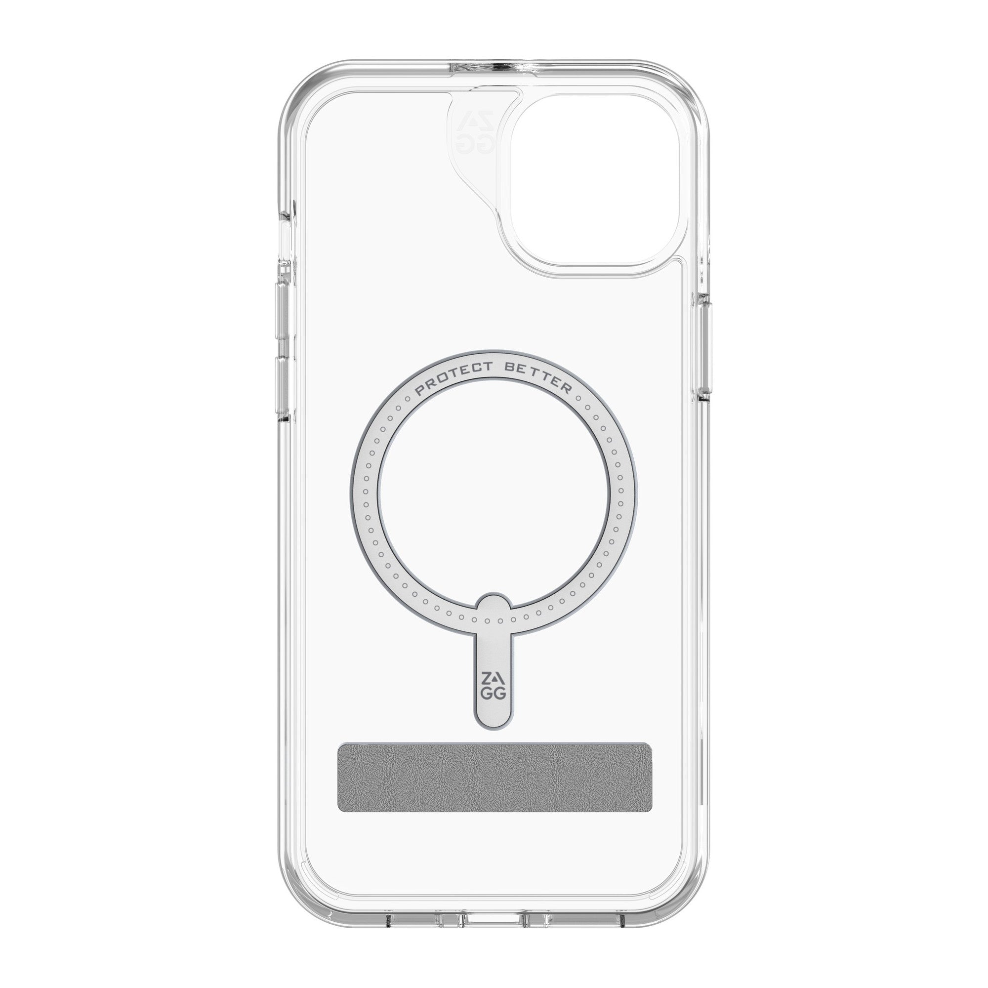 ZAGG iPhone 15 Plus/14 Plus (GEAR4) Crystal Palace Snap Kickstand Case -