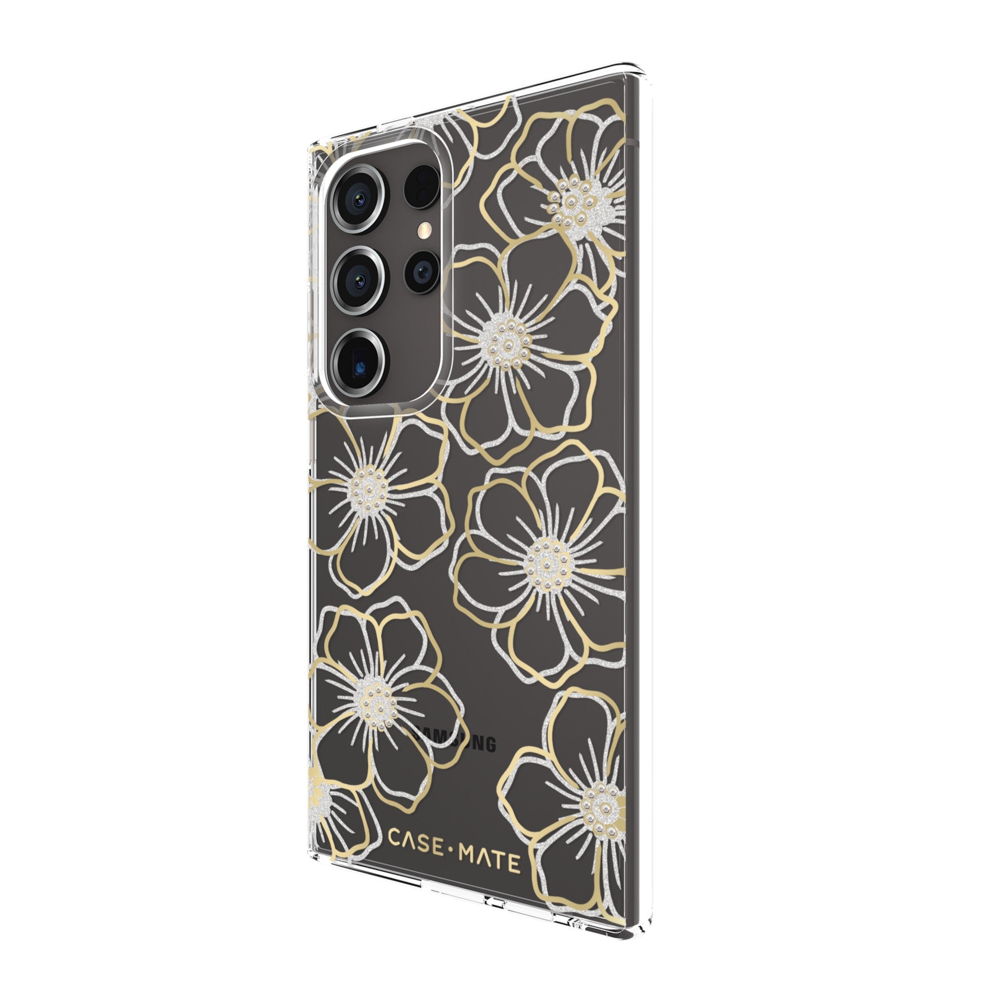 Case-Mate Samsung Galaxy S24 Ultra 5G Floral Gems Case -
